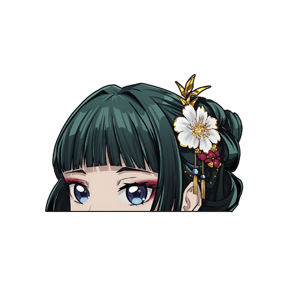 Maomao Peeker Sticker  Exclusive Design from The Apothecary Diaries for Decorating Various Surfaces