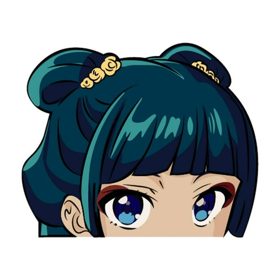 Maomao Peeker Sticker  Exclusive The Apothecary Diaries Design with Side Perspective