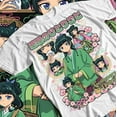 thumbnail image 1 of Maomao The Apothecary Diaries Essential T-shirt Anime Black Shirt, Unisex Cotton, 1 of 2