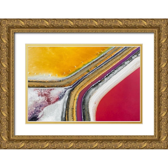 Maor, Ofer 14x11 Gold Ornate Wood Framed with Double Matting Museum Art Print Titled - Zipper!