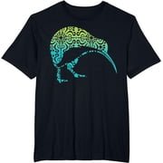 Maori Kiwi Tribal Aboriginal New Zealand Bird Art Vintage T-Shirt