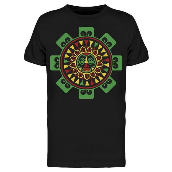 Maori Reggae Sun Art T-Shirt Men -Image by Shutterstock, Male Small