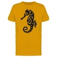 thumbnail image 1 of Maori Seahorse Tattoo T-Shirt Men -Image by Shutterstock, Male 3X-Large, 1 of 2