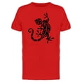 thumbnail image 1 of Maori Style Gecko Tattoo T-Shirt Men -Image by Shutterstock, Male 3X-Large, 1 of 2