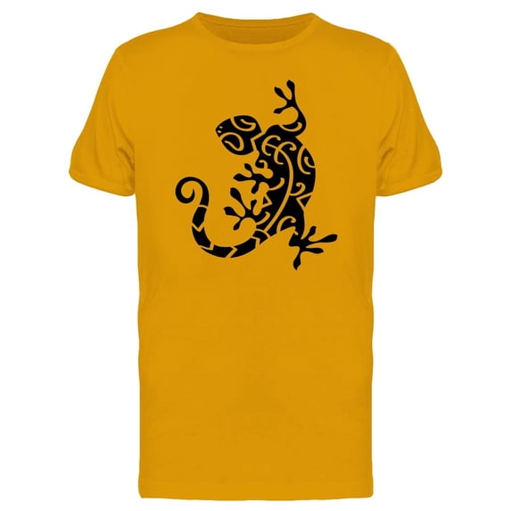 Maori Style Gecko Tattoo Tee Men's -Image by Shutterstock
