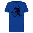 thumbnail image 1 of Maori Style Gecko Tattoo T-Shirt Men -Image by Shutterstock, Male Small, 1 of 2