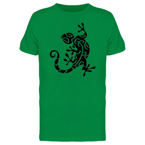 Maori Style Gecko Tattoo Tee Men's -Image by Shutterstock