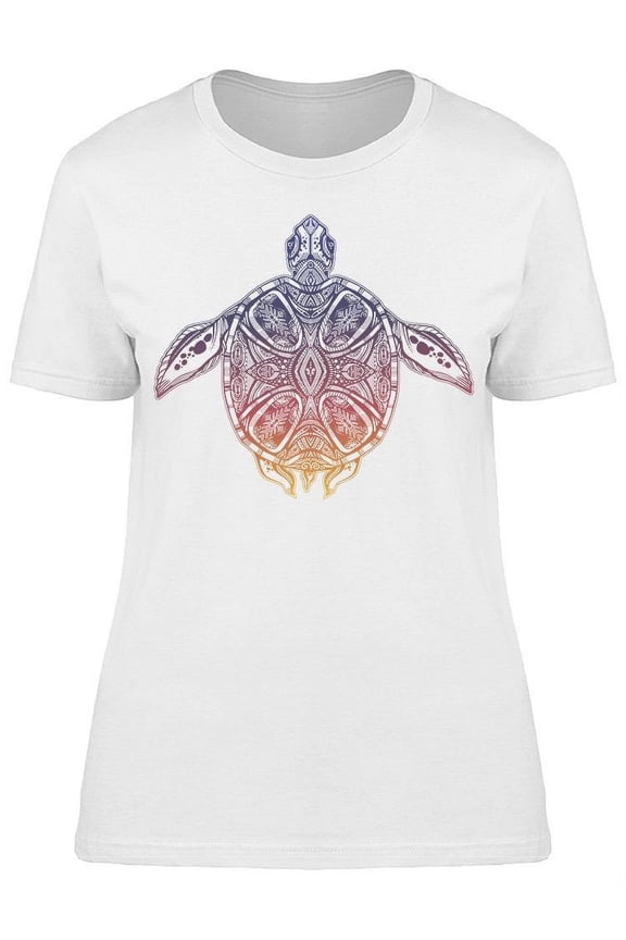 Maori Tortoise Reptile T-Shirt Women -Image by Shutterstock, Female Small