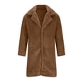 thumbnail image 1 of Maoxin Jackets for Men Casual Loose Fitting Long Sleeved Hooded Coat Long Sleeve Hoodless Casual Outwear Coat Khaki 5XL, 1 of 4