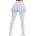 thumbnail image 1 of Leggings for Women Women Fashion Sport Casual Solid Full Casual Yoga Long Pants Leggings for Women Tummy Control White XL, 1 of 4