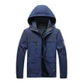 thumbnail image 1 of Maoxin Men's Spring And Coat Thin Outdoor Mountaineering And Riding Windproof Work Coat , Blue , XL, 1 of 2
