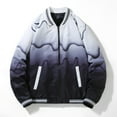 thumbnail image 1 of Maoxin Mens Jacket Men's Fashion Casual Sports Breathable First Slim Long Sleeve Hoodless Casual Coat/jacket Black L, 1 of 8