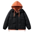 thumbnail image 1 of Maoxin Mens Jacket Men's Fashion Zipper Hooded Casual Hoodie Coat Sleeveless Hooded Casual Coat/Jacket Jackets for Men , Black , L, 1 of 3