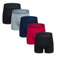 thumbnail image 1 of Maoxin Mens Underwear Boxer Briefs Large Size Extra Long Open Breathable Sports Boxers Pants Men's Boxer Briefs Wine M, 1 of 5
