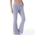 thumbnail image 1 of Maoxin Women's Leggings Womens Stretch Yoga Leggings Fitness Running Gym Sports Full Length Active Pants Workout Pants Women Gray S, 1 of 6