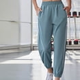 thumbnail image 1 of Womens Leggings Women'S Long Girdle Foot Running Pants Women'S Summer High Waisted Dry Yoga Nine Point Pants Pants for Women Green M, 1 of 4