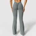 thumbnail image 1 of Maoxin Yoga Pants Women Womens Stretch Yoga Leggings Fitness Running Gym Sports Full Length Active Pants Workout Leggings Gray 2XL, 1 of 6