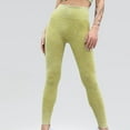 thumbnail image 1 of Yoga Pants Women's Seamless Washing Pants Scrub High Waist And Hip Lifting Exercise Fitness Tight Yoga Pants Plus Size Yoga Pants for Women Green M, 1 of 6