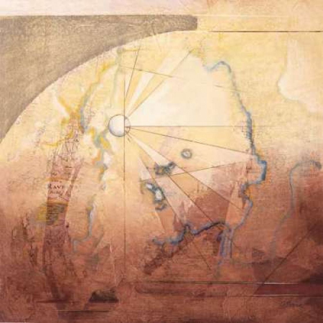 Map Adventures I Canvas Art - Susan Osborne (24 x 24)