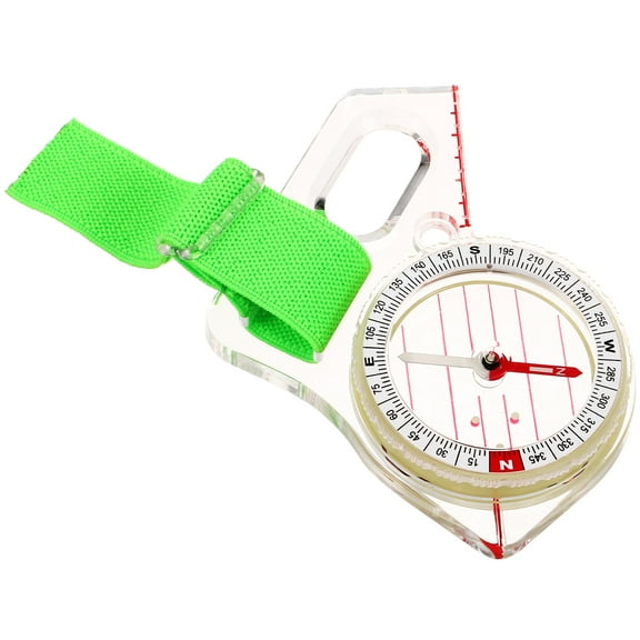 Map Compass Tool Outdoor Directional Compass Portable Navigation Compass Hiking Supply
