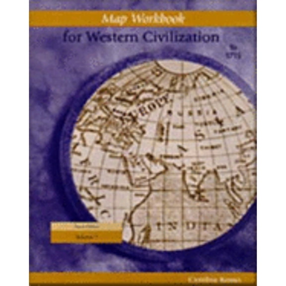 Pre-Owned Map Exercise Workbook for Western Civilization, Volume I (Paperback) 0534568440 9780534568443