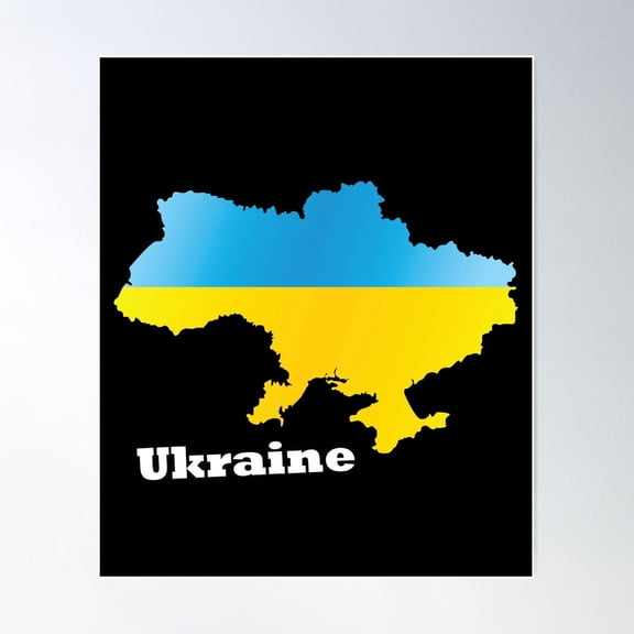 Map Filled With Country Specific Flag. Did You Visit This Country? Collect Them All! Poster Wall Art, UNFRAMED