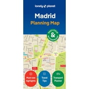 Compact City Planning Maps Lonely Planet Madrid City Map Durable, Waterproof, Easy-Fold Planning Map with Attractions & Walking Tours, Paperback