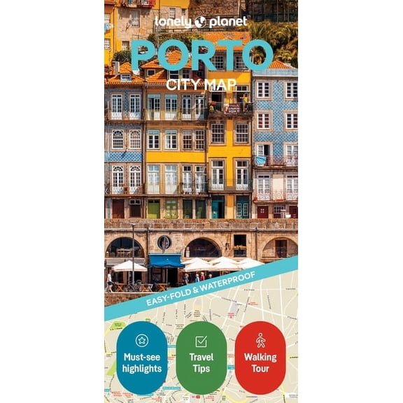 Compact City Planning Maps Lonely Planet Porto City Map: Durable, Waterproof, Easy-Fold Planning Map with Attractions & Walking Tours, (Paperback)