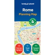 Compact City Planning Maps Lonely Planet Rome City Map Durable, Waterproof, Easy-Fold Planning Map with Attractions & Walking Tours, Paperback