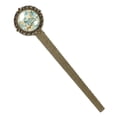 thumbnail image 1 of Map Lovable Lace Bookmark in Antique Bronze: a Must-Have Book Accessory for Readers!, 1 of 5
