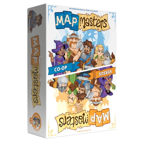 Map Masters Family Board Game for Ages 10+, from Asmodee