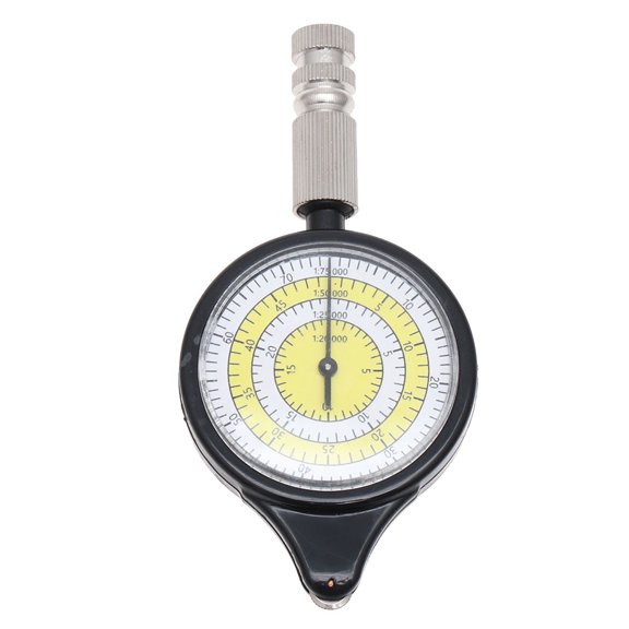 Map Measuring Device Tough Wear Resistant Measuring Wheel for Distance Calculation Outdoors
