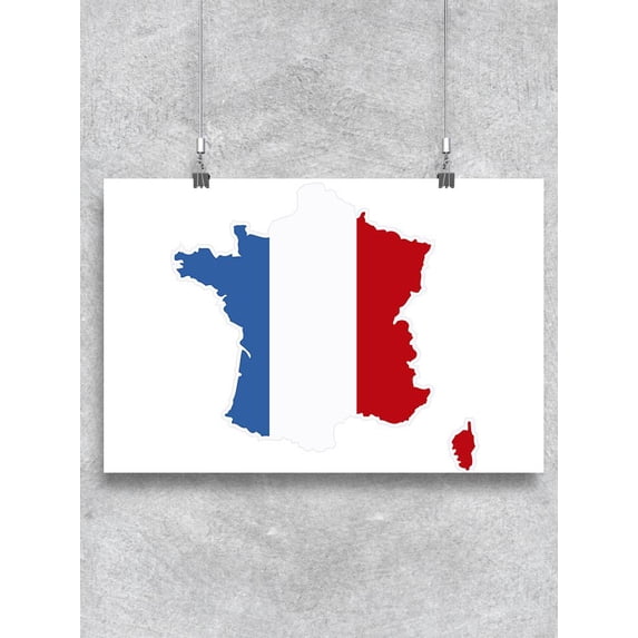 Map Of France. Poster -Image by Shutterstock
