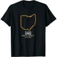 thumbnail image 1 of Map Of Ohio Path Of Totality 4.8.24 Total Solar Eclipse T-Shirt, 1 of 4