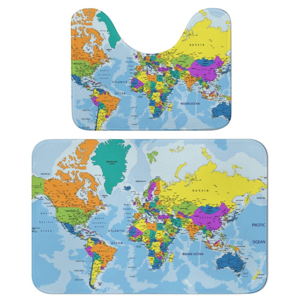 Map Of The United States Bathroom - Map Of The United States Bathroom Rugs Set 2 Pieces Quick Drying Bath Mat And U Shaped Toilet Rug Water Absorbent Carpet For Bedroom Floor Living Roo F0038dec 4b10 44fe 99b4 99d19ffa801f.8b6bd0e13af91906a25107530ee5380c 