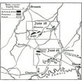 thumbnail image 1 of Map Of The Waterloo Campaign 1815. From The Story Of England Published 1930. by Hilary Jane Morgan / Design Pics, 1 of 3