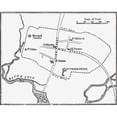 thumbnail image 1 of Map of Oxford, England Circa 12th Or 13th Century From The Book Short History of The English People by J.R. Green Published London 1893 Poster Print, 32 x 26 - Large, 1 of 1