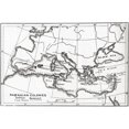 thumbnail image 1 of Map Of Phoenician Trade Routes And Colonies Circa 1000 Bc. From Hutchinson's History Of The Nations, Published 1915. by Ken Welsh / Design Pics (34 x 22), 1 of 3