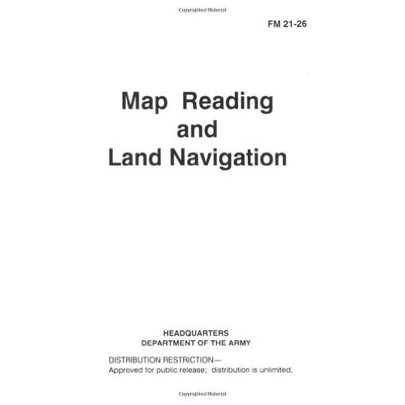 Pre-Owned Map Reading and Land Navigation Paperback
