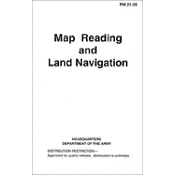 Pre-Owned Map Reading and Land Navigation Paperback