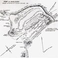 thumbnail image 1 of Map of Scene of Action During The Battle of Majuba Hill - Near Volksrust - South Africa - During The First Boer War From The Book South Africa & The Transvaal War - Volume 1, 1 of 1