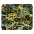 thumbnail image 1 of Map Section Square Desk Mat Mousepad, 8.3x9.8 Inch Non-Slip Rubber Bottom, Printed Gaming Mousepad for Office and Gaming, 1 of 6