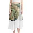 thumbnail image 1 of Map Section Stunning Chiffon Beach Dress with Polyester Straps - for the Beach, 1 of 6