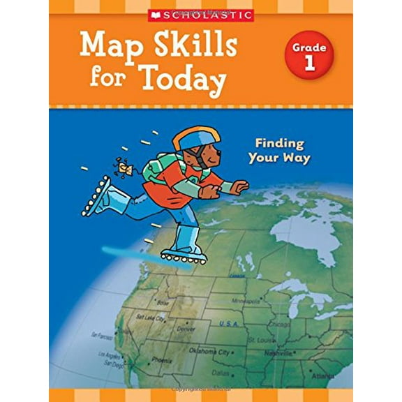 Pre-Owned Map Skills for Today: Grade 1: Finding Your Way (Paperback) 133821487X 9781338214871