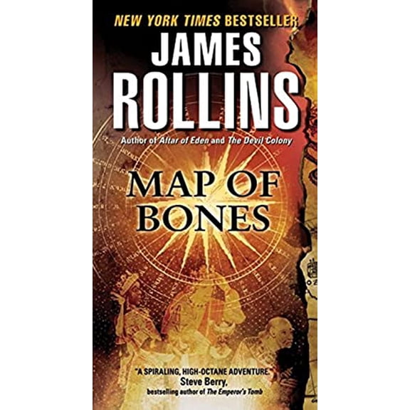Pre-Owned Map of Bones: A Sigma Force Novel, 9780062017857, 0062017853, Paperback, Illustrated edition