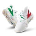 thumbnail image 1 of Map of Italy - Italian Flag Walking Shoes for Men Woman Lightweight Tennis Fashion Elastic Sports Shoes Cushion Basketball Shoes, 1 of 7