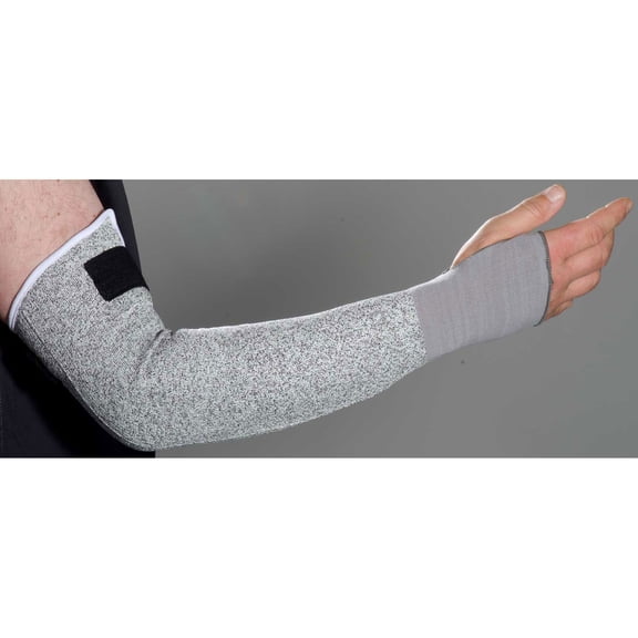 MAPA Krytech ARM 532, HDPE Sleeve With Thumb Slot, 18"L, ANSI Cut Level A2, 1 Each