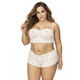 thumbnail image 1 of Mapale 206X Panty and Top Lace Set Color White Size 2-3XL, 1 of 6
