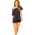 thumbnail image 1 of Mapale 5757 Open Back Romper, 1 of 7