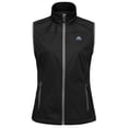 thumbnail image 1 of Mapamyumco Women's Lightweight Vest, Windproof Sleeveless Jacket Water-Repellent Softshell Vest for Running Golf Hiking, Black XS, 1 of 7